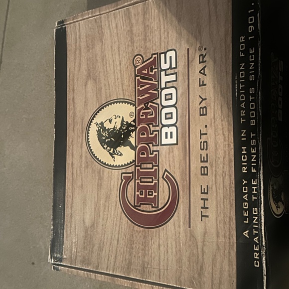 NOS Chippewa classic, work boots, 1995 build.USA MADE - Picture 2 of 16